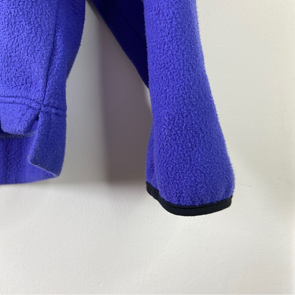 Vintage Nike F.I.T Half Zip Fleece Pullover Blue UK 10 Small - Picture 4 of 6